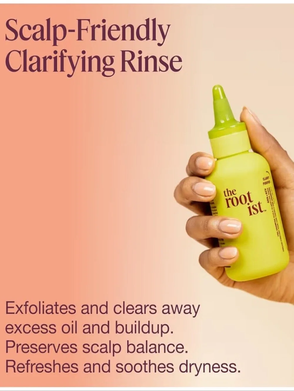 BRAND NEW THE ROOTIST Pre-Shampoo Clarifying Scalp Treatment with AHA $39 Allure